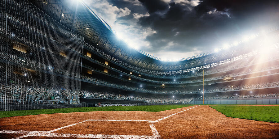 Baseball stadium #12 Photograph by Dmytro Aksonov