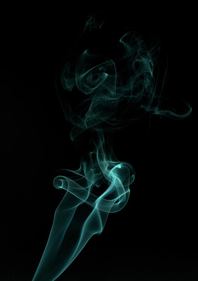 Abstract Photograph - Beauty in smoke #12 by Martin Smith