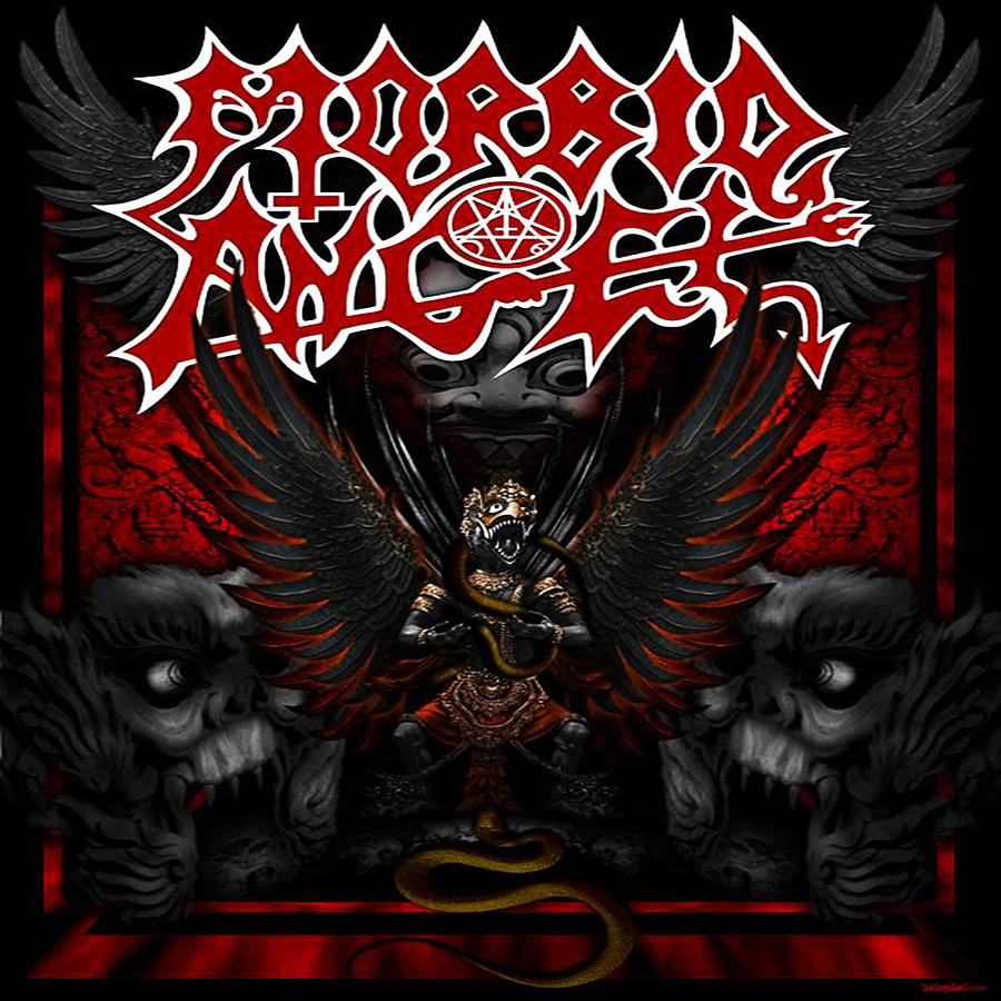 Best Of American death metal MORBID ANGEL Band Digital Art by Abram ...