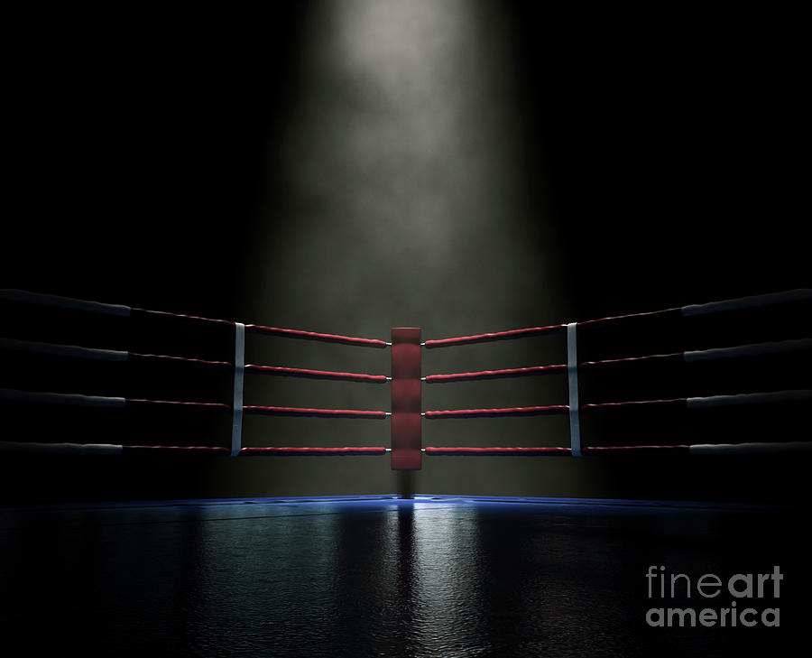 Boxing Ring Spotlight Corner Digital Art by Allan Swart Fine Art America Boxing Ring Spotlight Corner Digital Art by Allan Swart Fine Art America