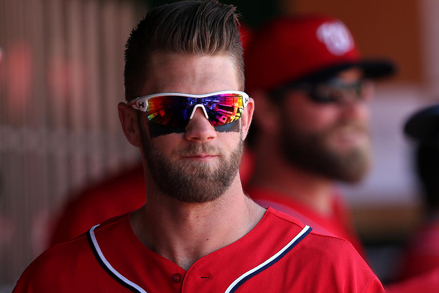 Bryce Harper #12 Photograph by Patrick Smith