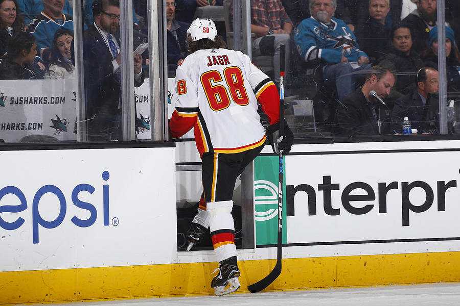 Calgary Flames v San Jose Sharks #12 Photograph by Rocky W. Widner/NHL