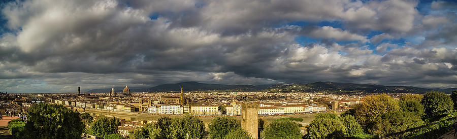 cityscape of Florence #12 Photograph by Vivida Photo PC