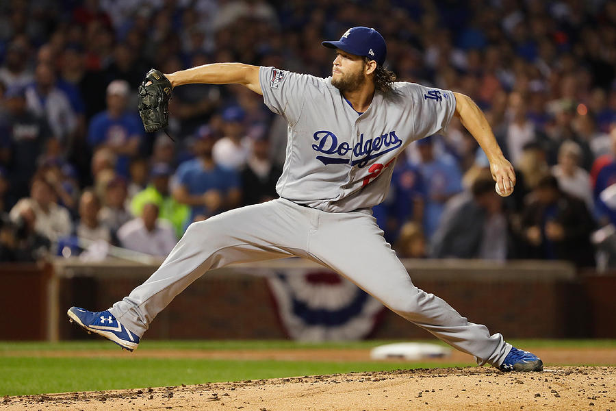 Clayton Kershaw #12 Photograph by Jamie Squire