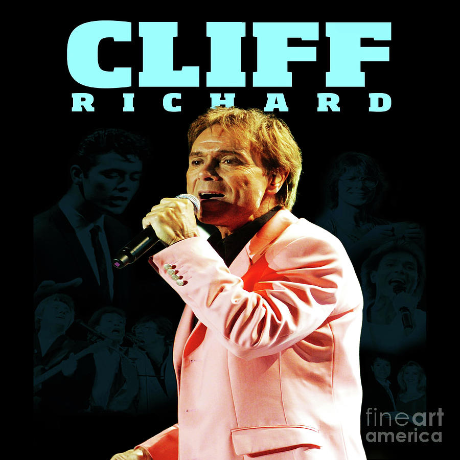 Cliff Richard Digital Art by Kuncupken Shop