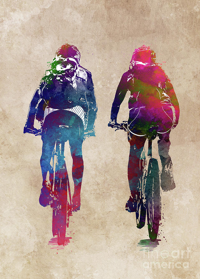Cycling Bike Sport Art #cycling #sport Digital Art