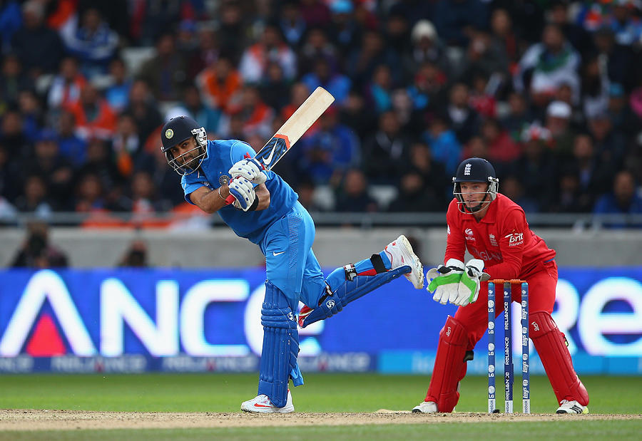 England v India: Final - ICC Champions Trophy #12 Photograph by Paul Gilham