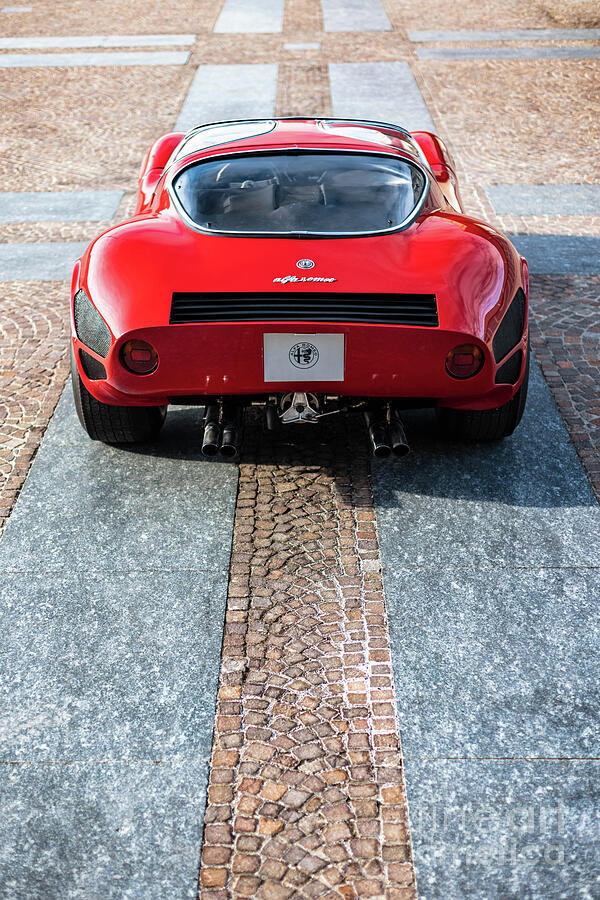 Exclusive Italian Retro Supercar 1967 Alfa Romeo Tipo 33 Stradale