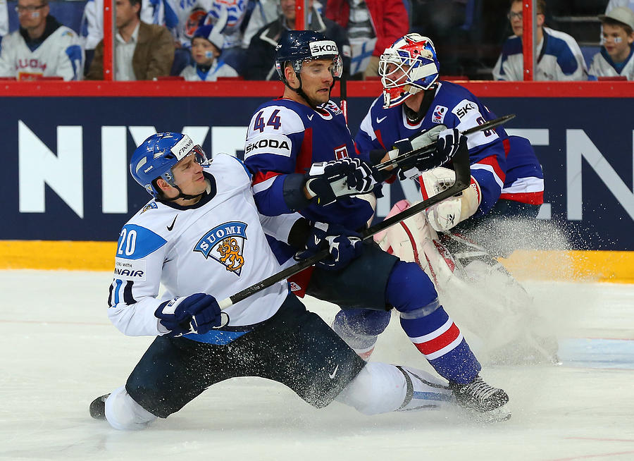 Finland v Slovakia - 2013 IIHF Ice Hockey World Championship Quarterfinals #12 Photograph by Martin Rose