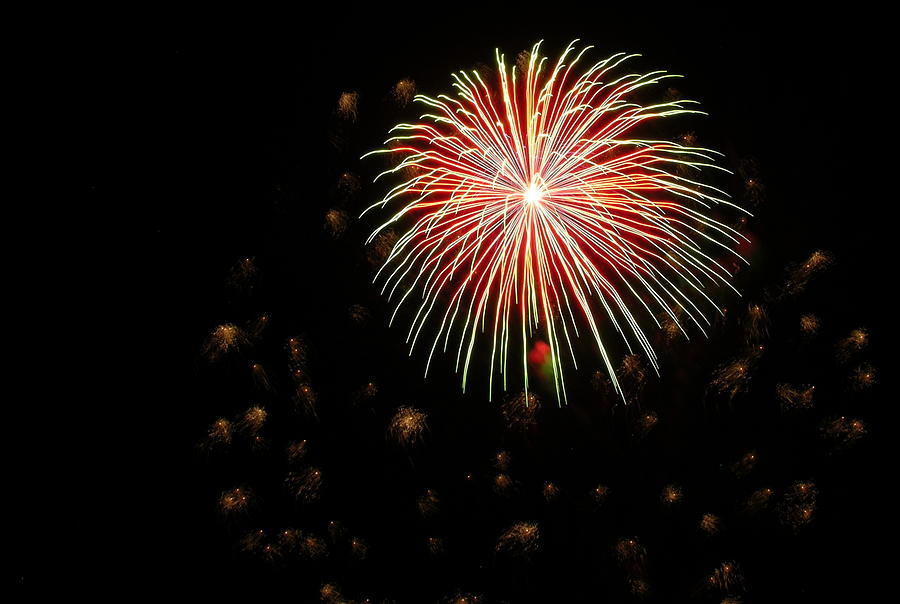 Fireworks #13 Photograph by George Pennington