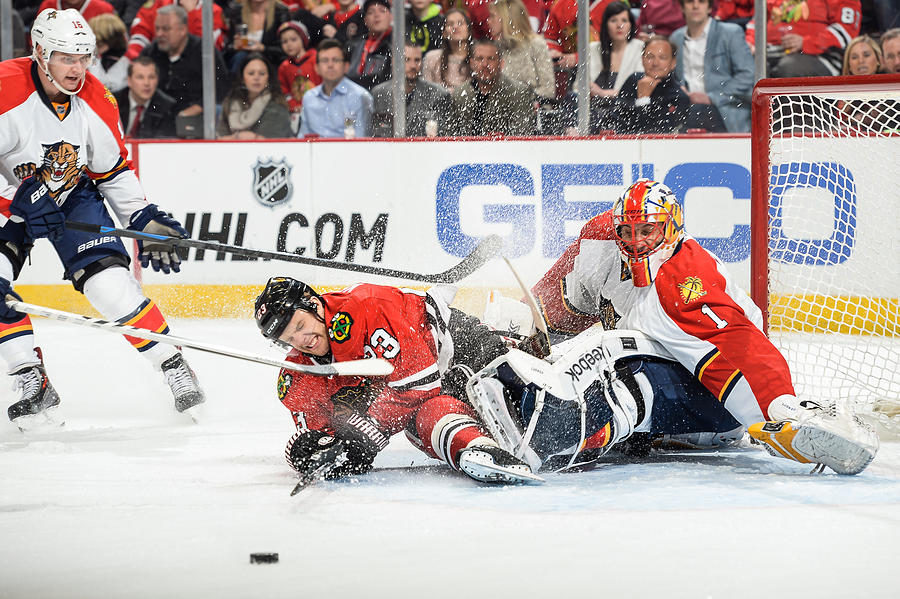 Florida Panthers v Chicago Blackhawks #12 Photograph by Bill Smith