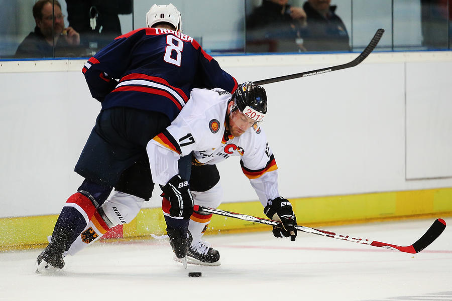 Germany v USA - International Icehockey Friendly #12 Photograph by Alex Grimm