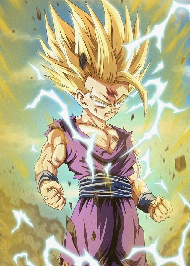 Gohan Dragon Ball Digital Art by Denise Izatt - Fine Art America