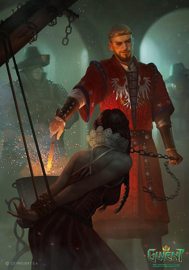 Gwent The Witcher Card Game Digital Art by Andrea Nichols