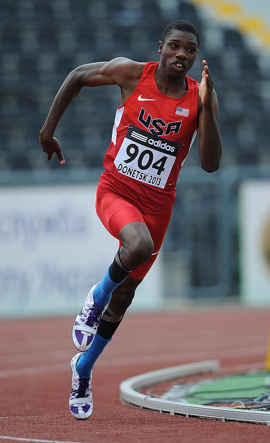 IAAF World Youth Championships - Day 3 #12 Photograph by Christopher Lee