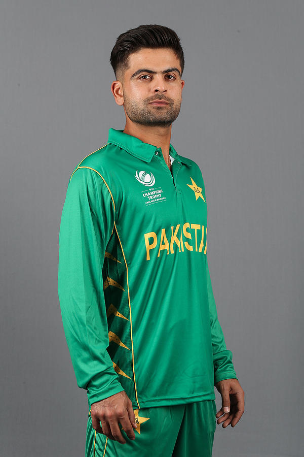 ICC Champions Trophy - Pakistan Portrait Session #12 Photograph by Barrington Coombs-ICC