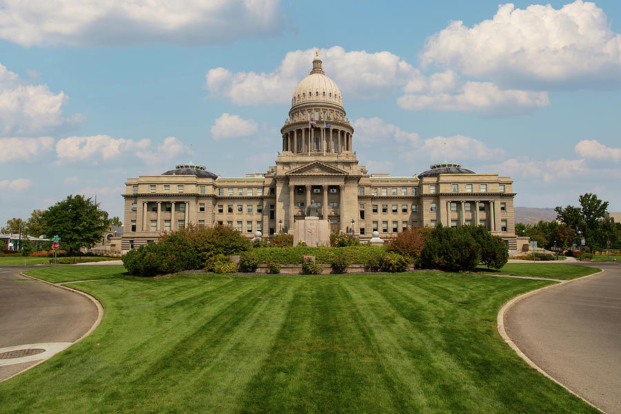 Idaho state capitol building in Boise Idaho Photograph by Eldon McGraw ...