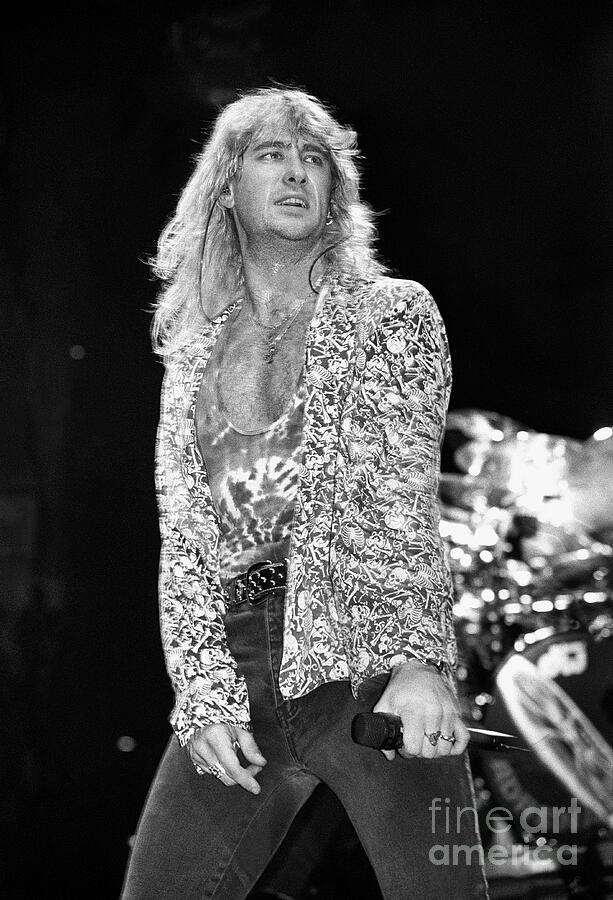 Joe Elliott - Def Leppard Photograph by Concert Photos - Pixels