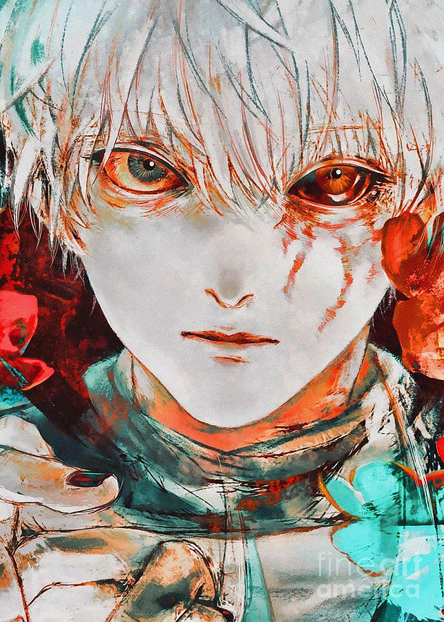 Ken Kaneki Digital Art by Nestor Muller | Fine Art America