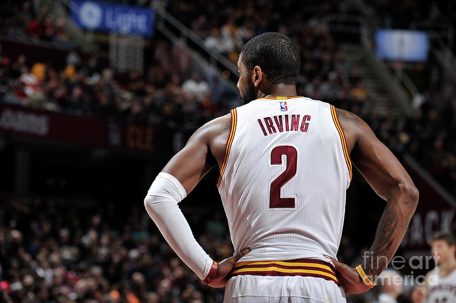 Kyrie Irving #12 Photograph by David Liam Kyle