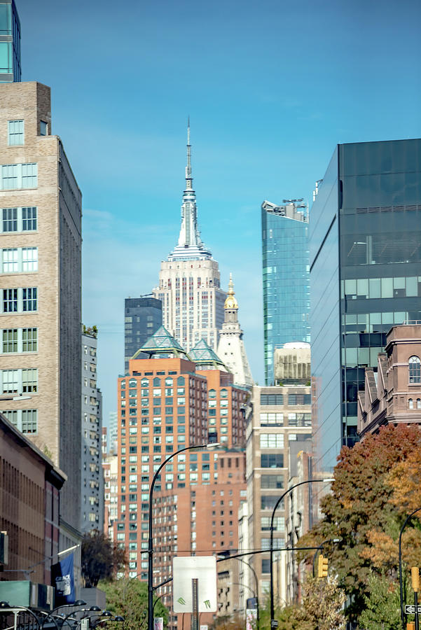Looking At Skyline Of Manhattan New York City  #12 Photograph by Alex Grichenko
