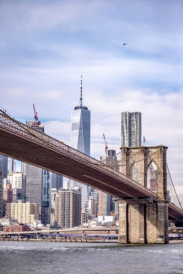 Lower Manhattan New York City Panorama #12 Photograph by Alex Grichenko