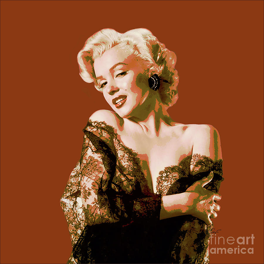 Marilyn Monroe #12 Digital Art by Jerzy Czyz
