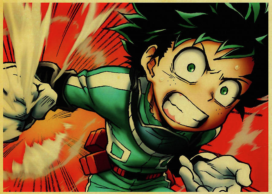 My Hero Academia Digital Art by Edmund Micheal