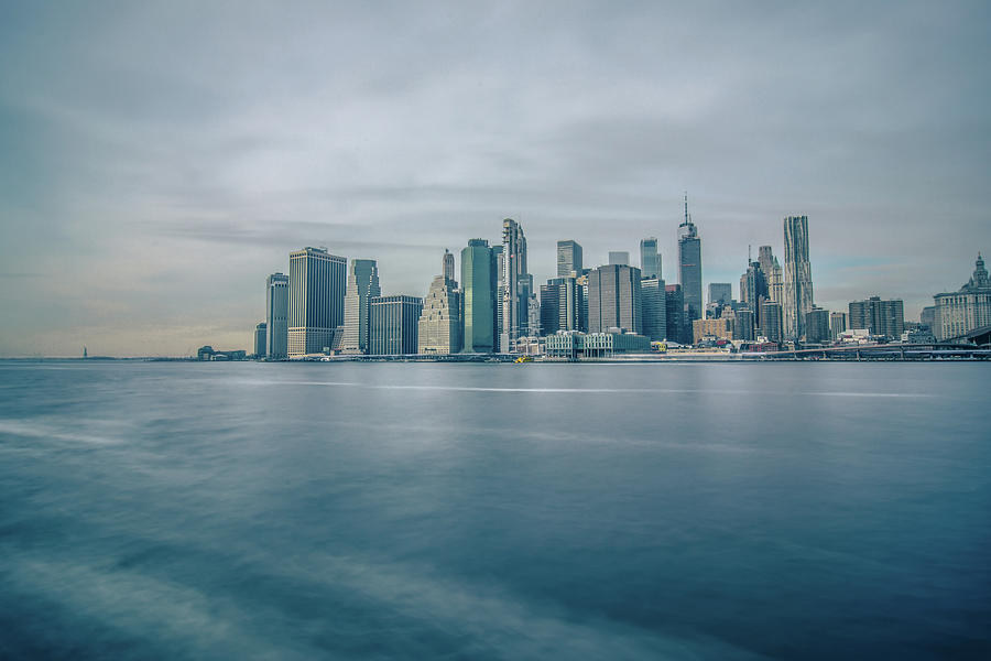 New York City Skyline Manhattan Panorama View #12 Photograph by Alex Grichenko