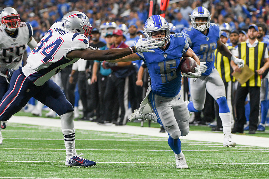 NFL: AUG 25 Preseason - Patriots at Lions #12 Photograph by Icon Sportswire