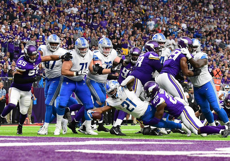 NFL: OCT 01 Lions at Vikings #12 Photograph by Icon Sportswire
