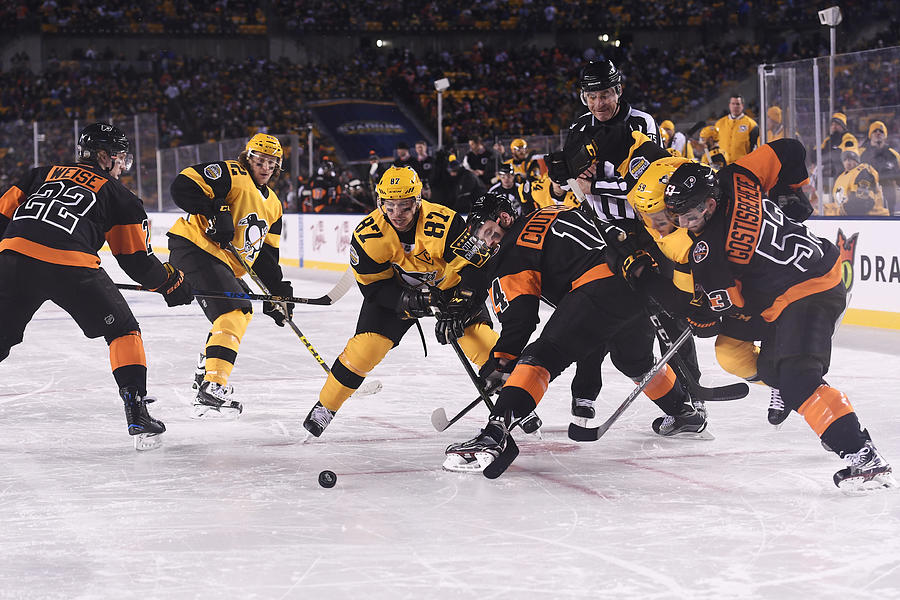 NHL: FEB 25 Stadium Series - Flyers at Penguins #12 Photograph by Icon Sportswire