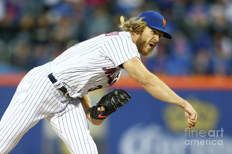 Noah Syndergaard Photograph by Mike Stobe Noah Syndergaard Photograph by Mike Stobe