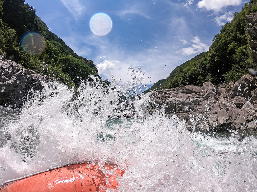 Personal point of view of a white water river rafting excursion #12 Photograph by Tdub303