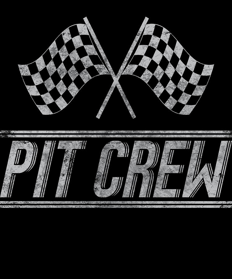 Pit Crew Car Racing Birthday Apparel Digital Art by Michael S | Pixels