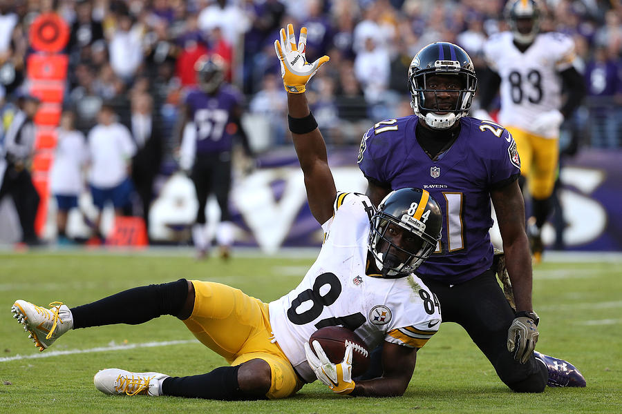 Pittsburgh Steelers v Baltimore Ravens #12 Photograph by Patrick Smith