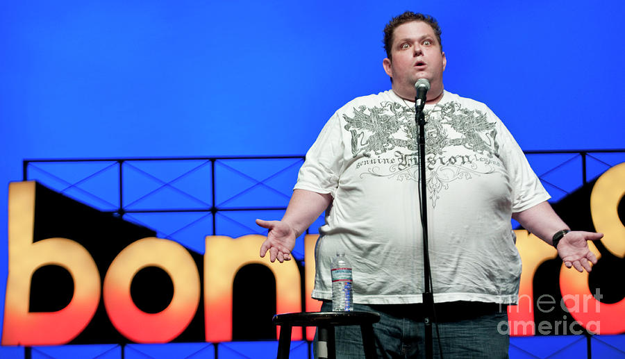 Ralphie May at Bonnaroo Comedy Theatre #11 Photograph by David Oppenheimer