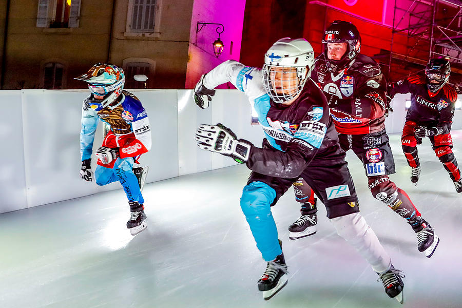 Red Bull Crashed Ice Marseille 2018 #12 Photograph by Guillaume Ruoppolo