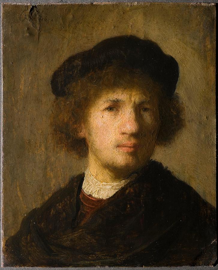 Rembrandt Painting - Self-portrait #14 by Rembrandt