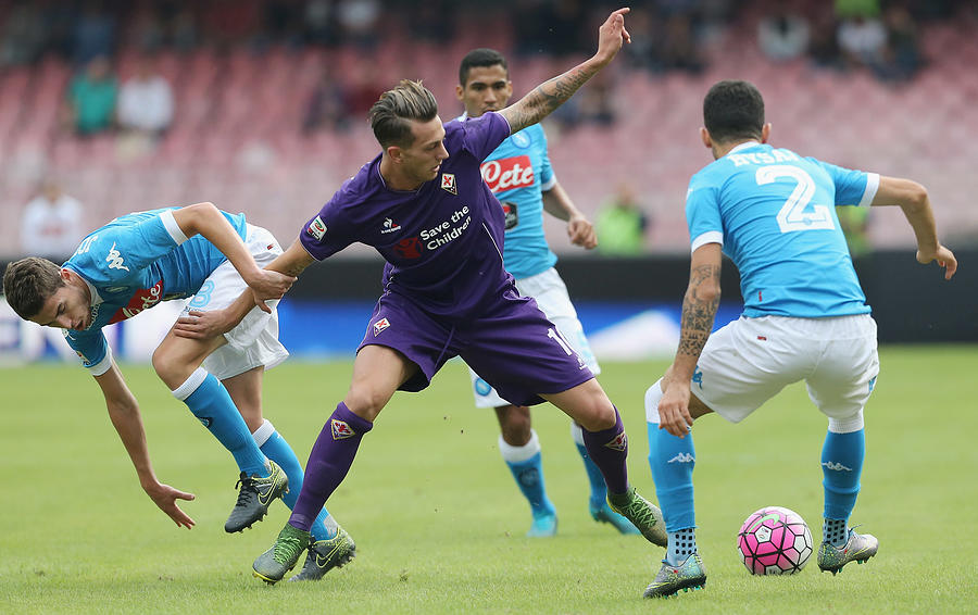 SSC Napoli v ACF Fiorentina - Serie A #12 Photograph by Maurizio Lagana