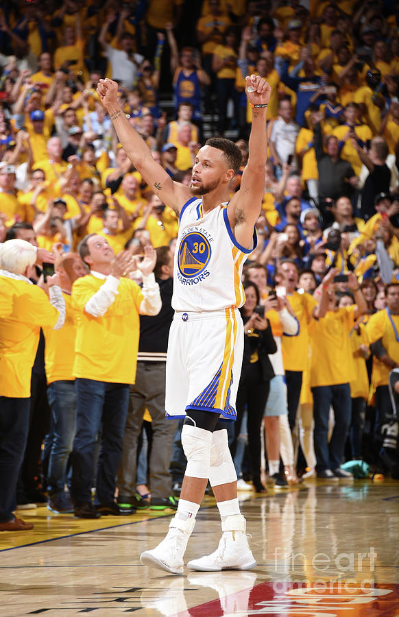 Stephen Curry #12 Photograph by Andrew D. Bernstein