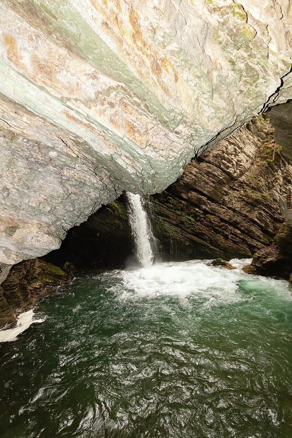 Thur waterfalls in the alps in Unterwasser in Switzerland Photograph by ...