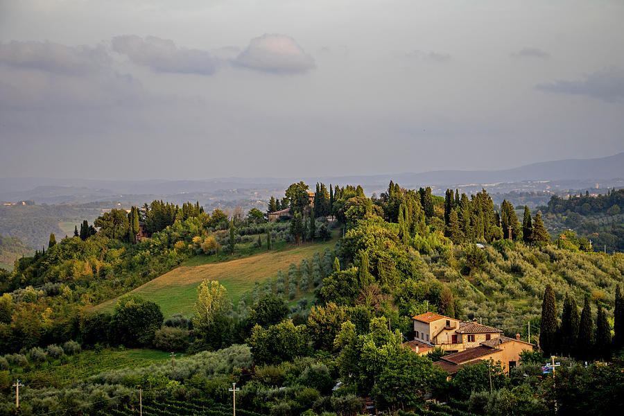 Mountain Photograph - Tuscan Countryside #12 by Jean Haynes