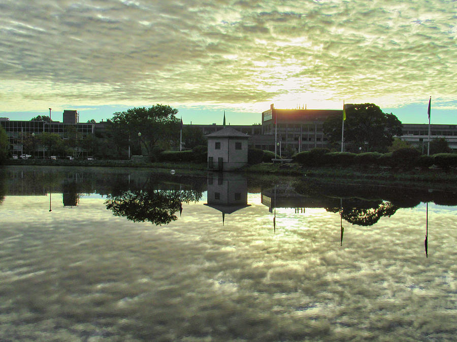 Upper Shoe Pond At Dawn Photograph