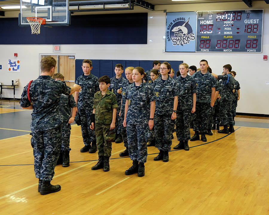 Us Naval Sea Cadet Corps The Gulf Eagle Division Florida Photograph