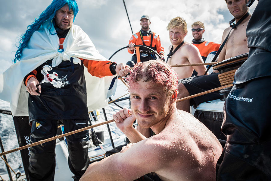 Volvo Ocean Race 2014-2015 - Leg 1 #12 Photograph by Brian Carlin/Team Vestas Wind