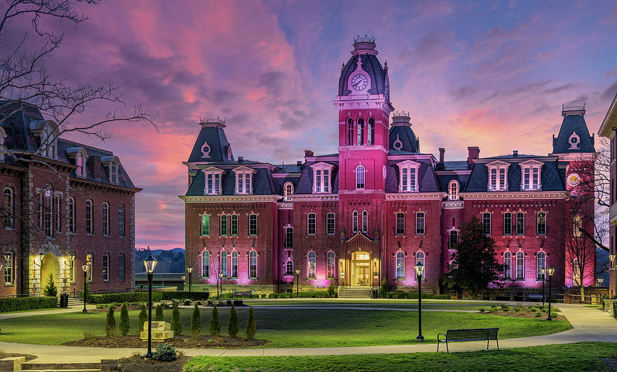 Woodburn Hall at West Virginia University in Morgantown WV #5 Photograph by Steven Heap