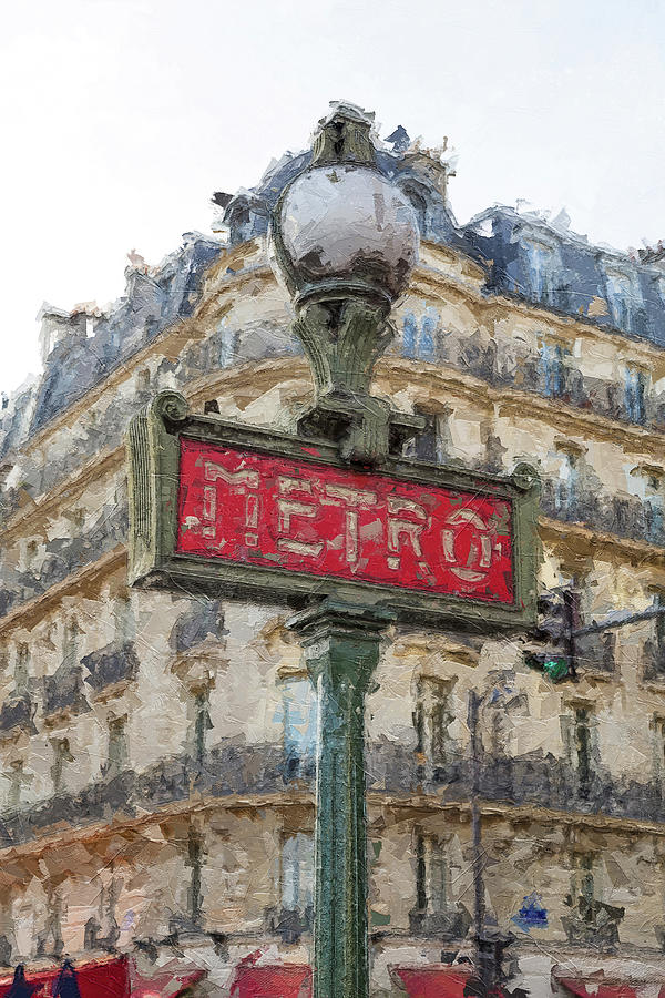 Paris is Forever #122 Digital Art by TintoDesigns