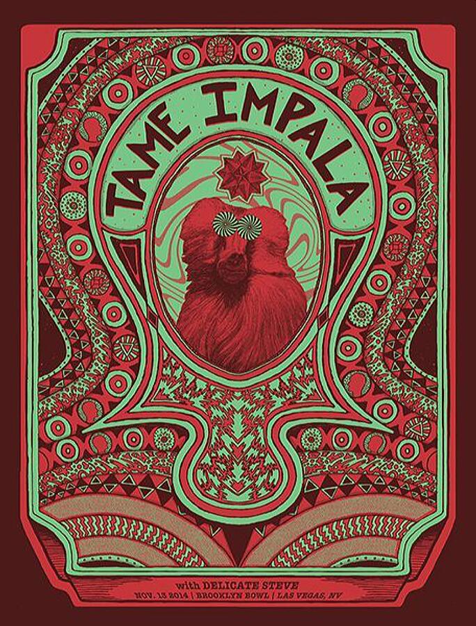 Tame Impala Music Poster Mixed Media by World Art Collective