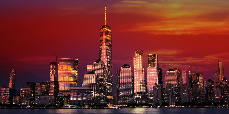 Manhattan Sky Photograph by Montez Kerr